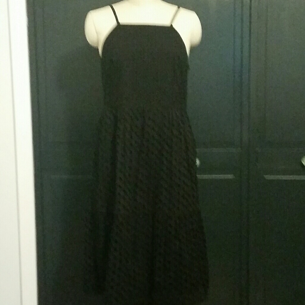 Black Loft Lace Dress